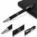 Premium Black Blue ballpoint black ink pen