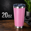 20oz stainless steal Tumbler Pink